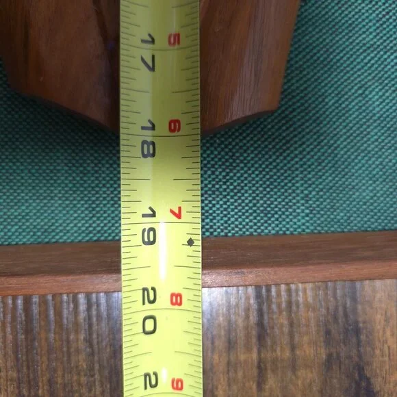 MCM Framed Carved Teak Wood Silhouette Woman Praying on Green Wall Hanging Art - Picture 8 of 10